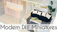 DIY: Modern Miniature Apartment