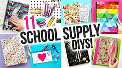 11 Back to School DIYs & Hacks! ~ How to Make Your Own School Supplies!