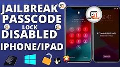 How to Jailbreak a Disabled iPhone With a Forgotten Passcode iPhone 6S,6S Plus, SE, iPad Solved 100%