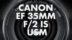 Lens Data - Canon EF 35mm f/2 IS USM Review