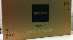 Sony Bravia 28inch LED TV Series- R412B Unboxing (INDIA)