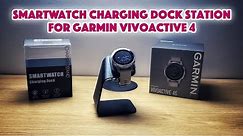 Smartwatch Charging Dock Station for Garmin Vivoactive 4 | CAVN Charger Dock and Smartwatch Charger