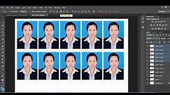 How to make photo size 4x6 & 3x4 with photoshop cs6 - Speak Khmer