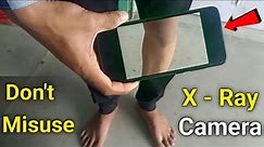 x ray camera body scanner app | real or fake