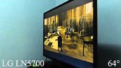 LG LN5700 LED TV Viewing Angle