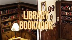 MAKING A MINIATURE LIBRARY BOOKNOOK
