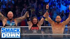 AJ Styles backs The O.C. and shocks Hit Row with the Phenomenal Forearm | WWE on FOX