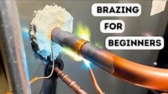 How To Braze AC Copper Lines With Nitrogen