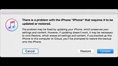 How Restore Or New Software Update iphone 4 Model. A1332