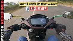 Finally New TVS Jupiter 125 Smart Xonnect 2023 Model Ride Review | On Road Price & Mileage.
