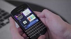 BlackBerry Q10 First Look and Review!