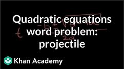 Example 4: Applying the quadratic formula | Quadratic equations | Algebra I | Khan Academy