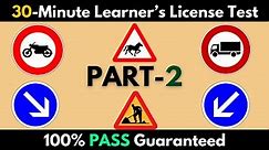 Full 30 Minute Learner's License Test: PART 1 | Real Test Questions | South Africa