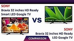 Sony 32 inches Google TV KD 32W820K Vs Sony 32 inches Google TV KD 32W830K