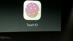CNET News - Apple demos Touch ID fingerprint reader for iPhone 5S