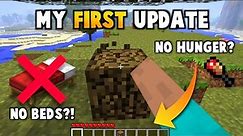 Playing My FIRST Minecraft Update Again (Beta 1.2)