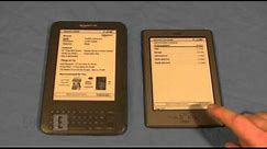 New Amazon Kindle vs 3rd Generation Kindle Keyboard