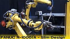 ARC Mate 100iC Welding Robot Performs Live Arc Weld -- FANUC Robotics Industrial Automation