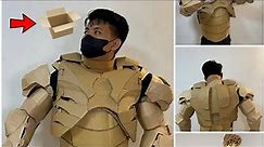 HOW TO MAKE DIY IRONMAN SUIT FROM CARDBOARD