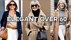 Elegant Fashion for Women Over 60 | Classic and Elegant Looks