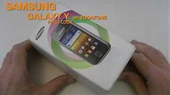 Samsung Galaxy Y Unboxing & First Look