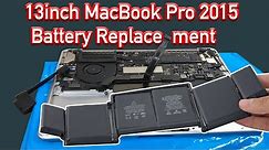 How To: Replace 13 inch MacBook Pro 2015 Battery