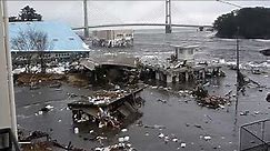 2011 Japan Tsunami - Matsukawaura Lagoon, Soma City. (Full Footage)