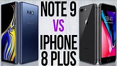 Note 9 vs iPhone 8 Plus (Comparativo)