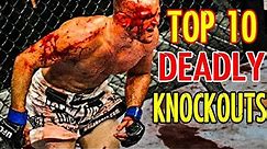 Most Deadly Knockouts in MMA Hisory 🔥🔥