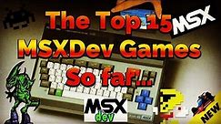 MSX Homebrew | Top 15 GAMES!!!