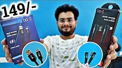 Boat Type-C Cable Unboxing & Review🔥 149 Rs 💰 Fast Charging⚡️ 1.5M length 😍 लम्बी वाली केबल