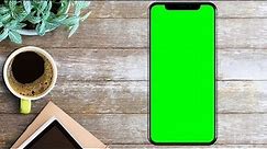 Free Green Screen Background Phone iPhone Android Mobile Green Screen Footage | YouTubers | Videos