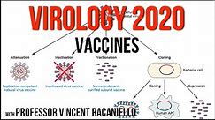Virology Lectures 2020 #19: Vaccines