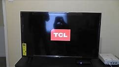 TCL 40" Smart Android HDTV Setup and Review (40S334)