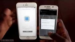 Samsung Galaxy S6 vs Iphone 6s plus Geekbench Test