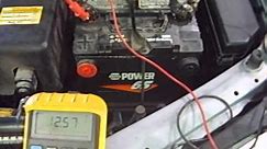 Charging System test (multimeter)