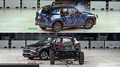 Honda HR-V vs. Mazda CX-5 - Crash Test: Poor Rating VS Good Rating
