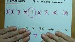 Find the Median (the Middle Number)!