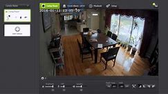 Samsung Smartcam HD Pro Wireless IP Camera Web Viewer Settings