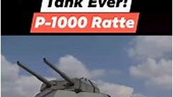 Germany's Largest Military Tank Ever: P-1000 Ratte #germany #armytank #warfare #ww2machines #supermachines #militaryhistory | Jay Cee