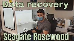 Seagate Rosewood hard drive data recovery process - in depth