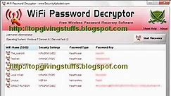 WiFi Password Decryptor - Video Dailymotion