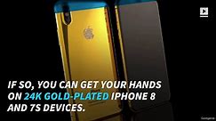 Get ready for 24K gold iPhone 8 devices