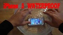 iPHONE 5 vs WATER - iPhone 5 Lifeproof Fre Case Test