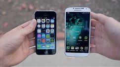 Apple iPhone 5s vs Samsung Galaxy S4!