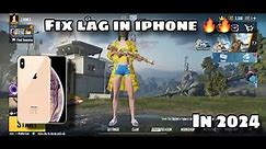 iPhone lag issue | Fix iPhone XS Max lag issue in 2024 | all iPhone working #bgmi #pubgmobile #90fp