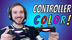 How To Change Color On PS4 Controller Light bar - (Easy Tutorial!)