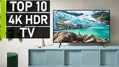 Top 10 Best Smart 4K HDR TVs for Any Budget
