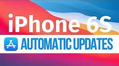 How to Turn Off / On Automatic App Updates on iPhone 6S & iPhone 6S Plus