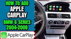 BMW 6 Series Apple CarPlay - How To Add Apple CarPlay BMW 6 Series 2004-2009 E63 E64